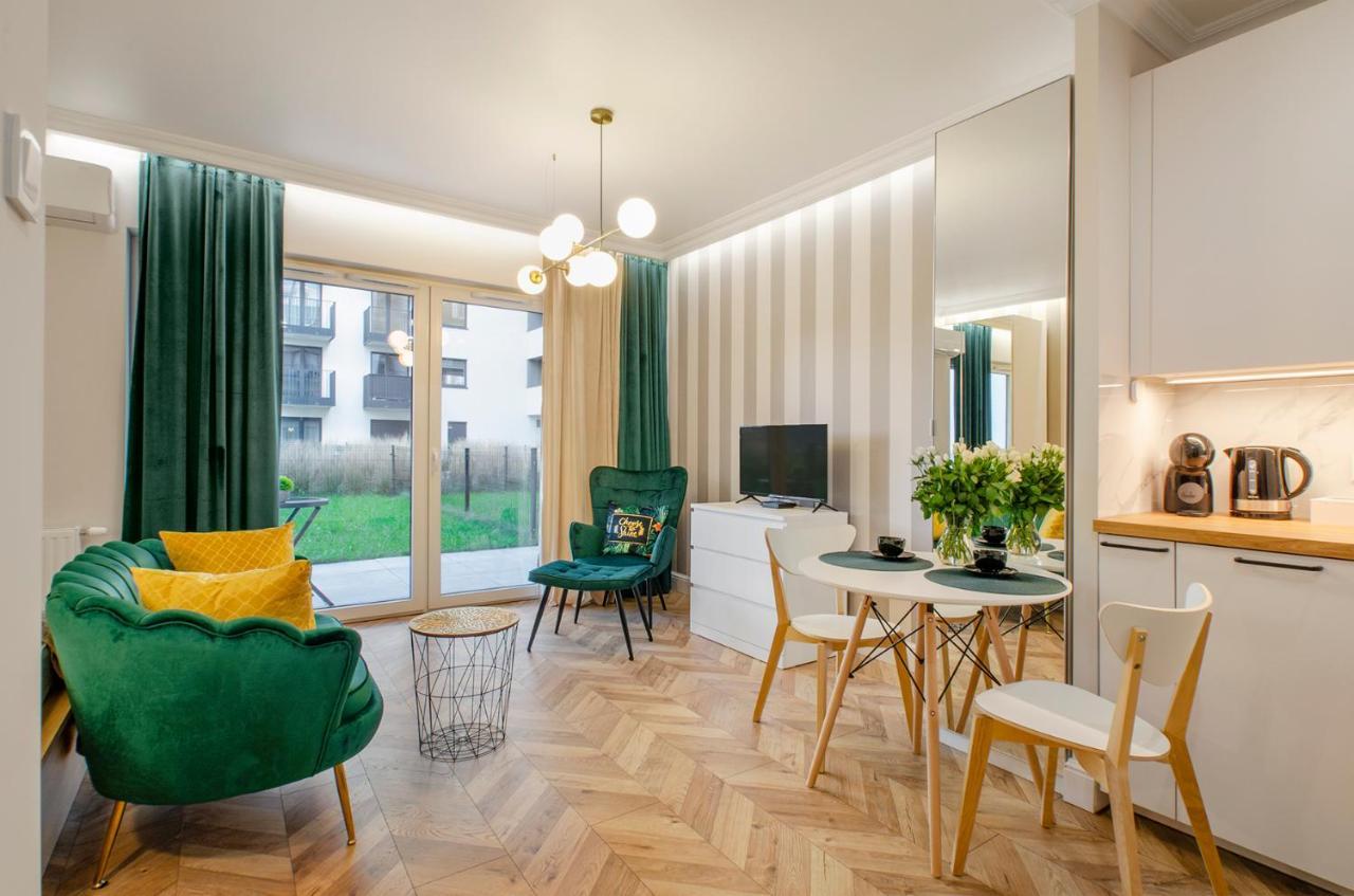 Sky Home- Green Apartament -Manufaktura, Bezplatny Parking, Klimatyzacja, Dostep Na Kod Lódź Exterior foto