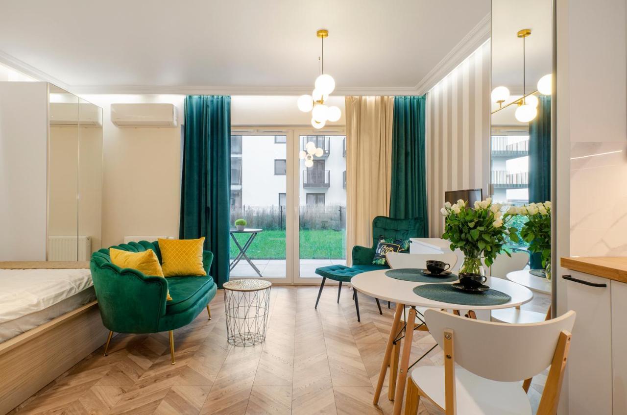 Sky Home- Green Apartament -Manufaktura, Bezplatny Parking, Klimatyzacja, Dostep Na Kod Lódź Exterior foto